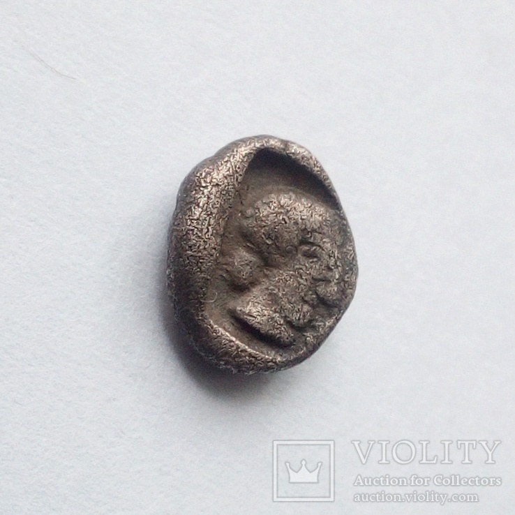 Гемиобол (серебро) Кария, г.Галикарнас, 480 - 450 гг.до н.э., фото №8