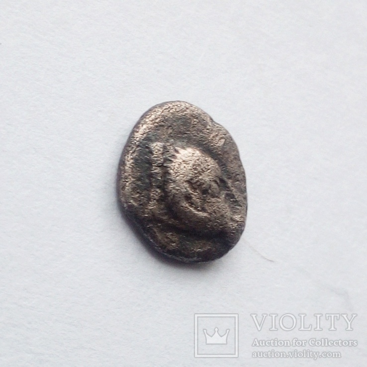 Гемиобол (серебро) Кария, г.Галикарнас, 480 - 450 гг.до н.э., фото №10