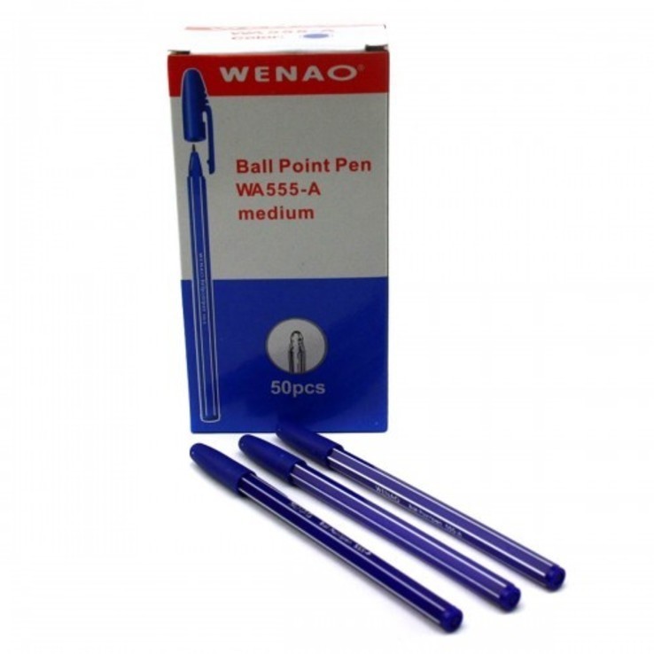 Ручка шариковая синяя 10шт