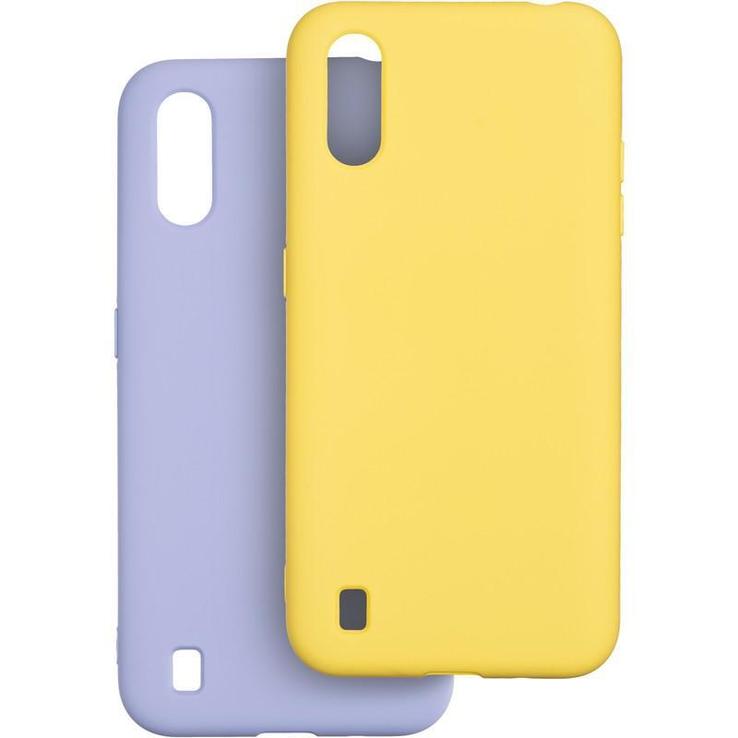Krazi Lot Full Soft Case for iPhone 7/8 Violet/Yellow 79503