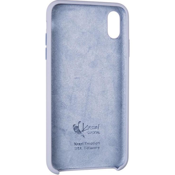 Krazi Soft Case for iPhone XS Max Lavender Grey 71966, photo number 9