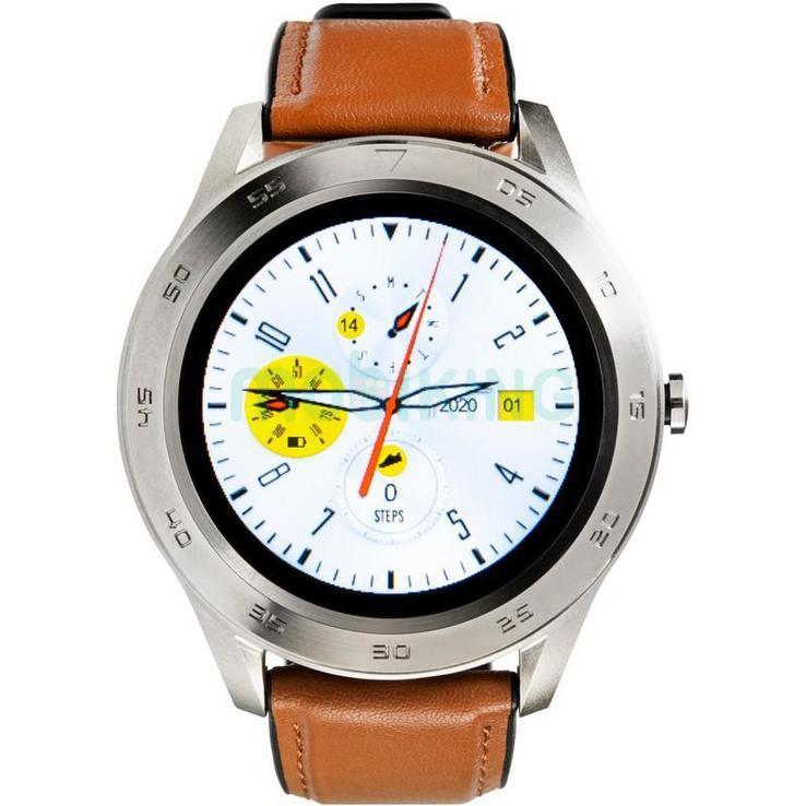 Smart Watch Gelius Pro GP-L3 (URBAN WAVE 2020) (IP68) Silver/Brown 77636, фото №2