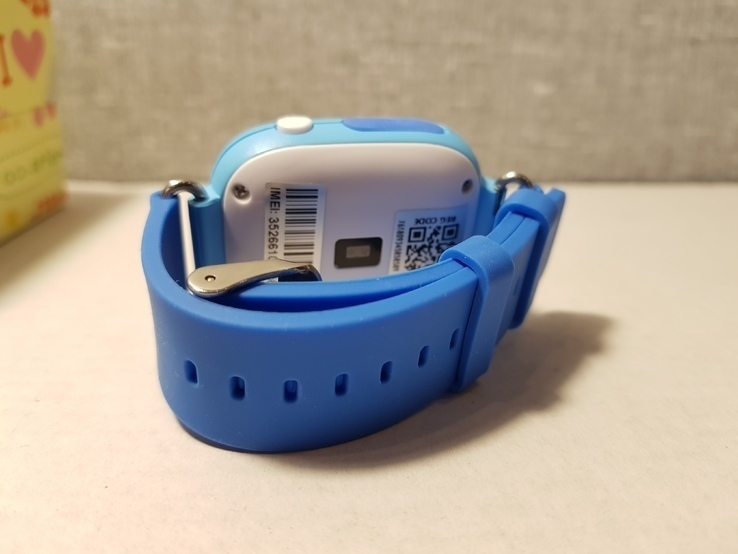 Детские часы с GPS трекером Q90 Blue Wi-Fi, photo number 6