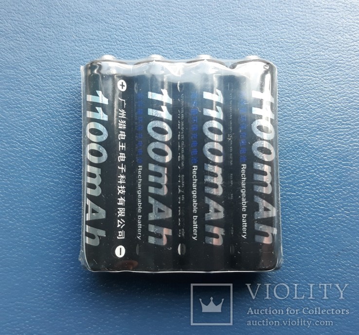 Аккумуляторы PALO тип AAА, Ni-Mh 1100mAh. Мизинчиковые (4шт)