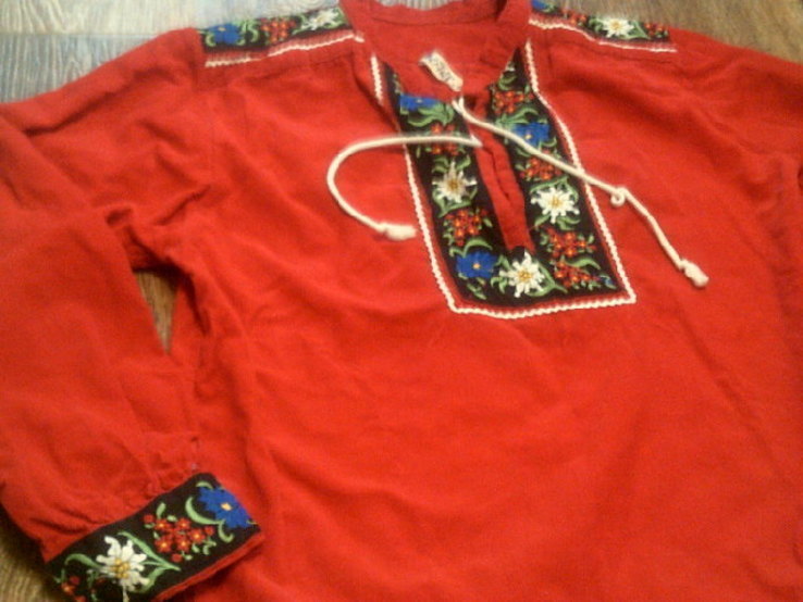 Эдельвейс - фирменная вышиванка рубашка, фото №2