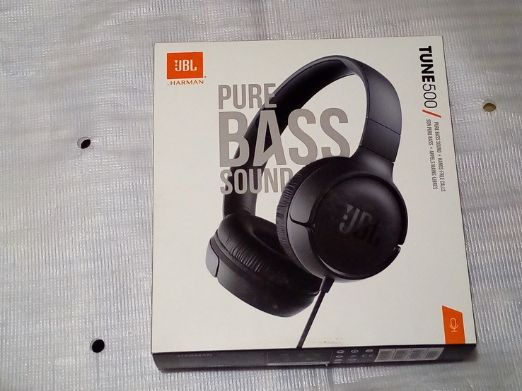 Наушники JBL Tune 500 Black, фото №2