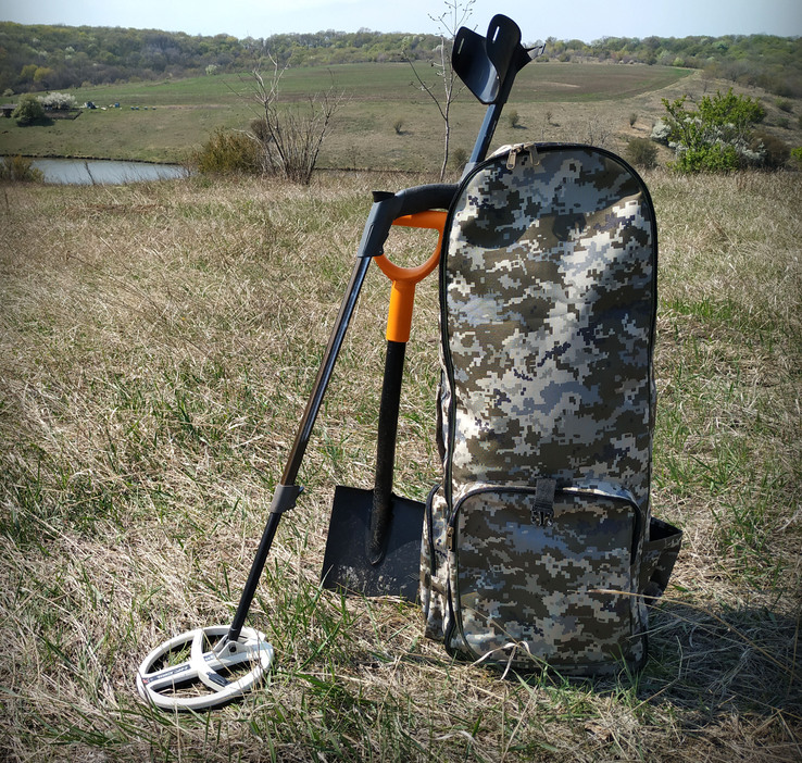 Рюкзак для металлоискателя и лопаты (Разные цвета), photo number 5