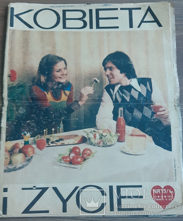 Kobieta i zycie tygodnik  журнал Женщина и жизнь ноябрь 1977 г Тижневик