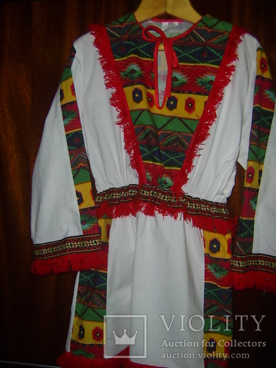 Платье для девочки в народном стиле, фото №2