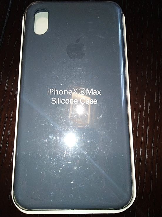 Чехол на iPhone X(s) Max Silicone Case, фото №6