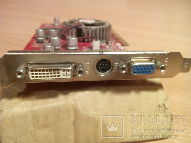 Видеокарта ATI9600LE AGP8x 128mb TV-OUT DVI, фото №5