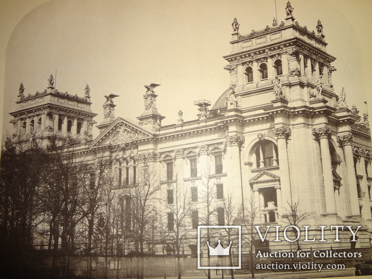 1896 Архитектура Огромного Формата 42 на 29, фото №5