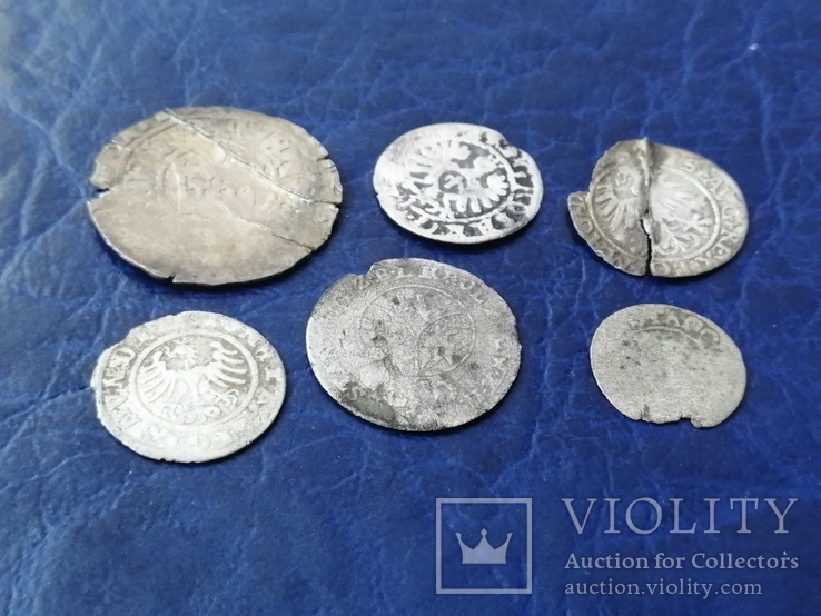 Серебряные монеты 1500-1700 годов, фото №4