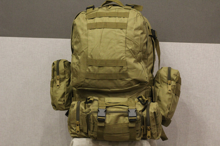 Рюкзак на 55 л. тактический (Разные цвета), фото №7