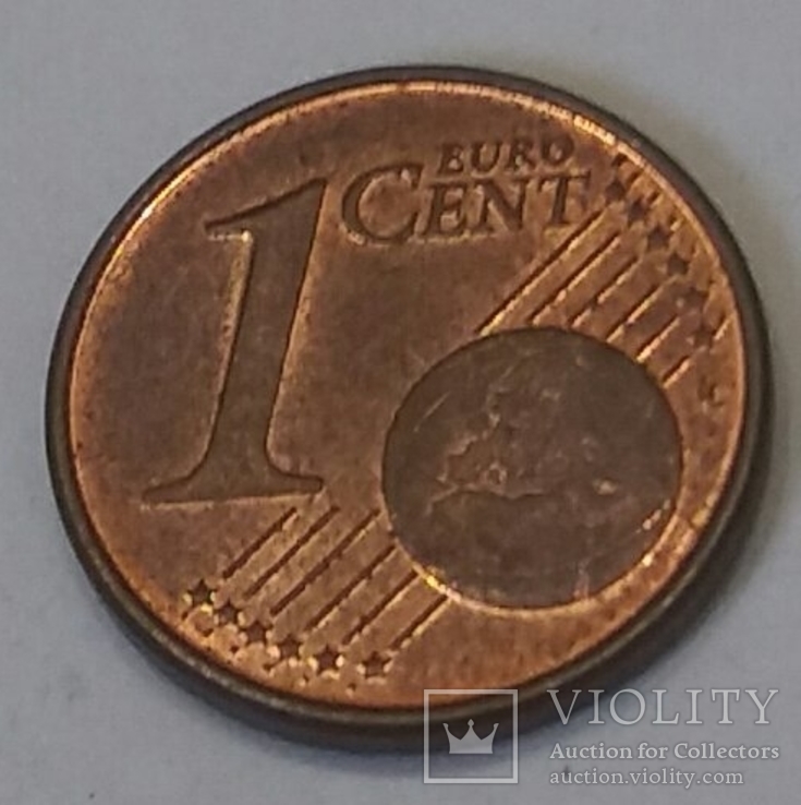 Нідерланди 1 євроцент, 2000, фото №2
