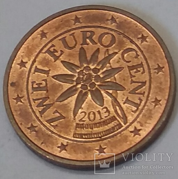 Австрія 2 євроценти, 2013, фото №2