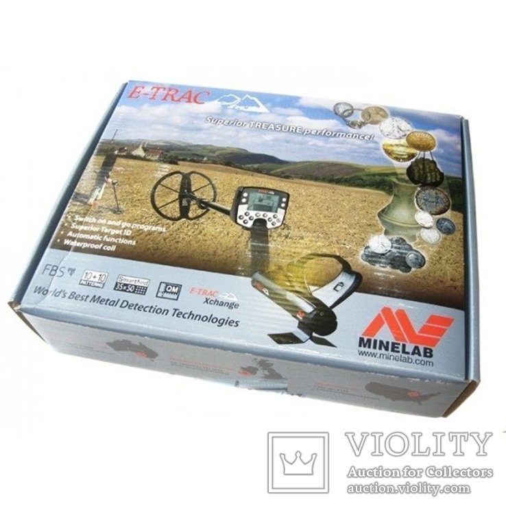 Коробка от Minelab E-Trac