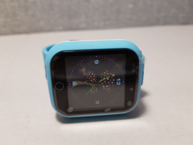 Детские телефон часы с GPS трекером Q750 Blue, photo number 12