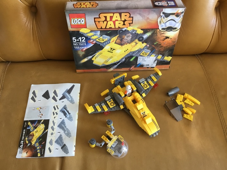 Конструктор лего LOCQ star wars 75078, 2 набора, фото №2