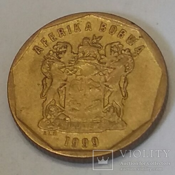 Південно-Африканська Республіка 20 центів, 1999, photo number 3