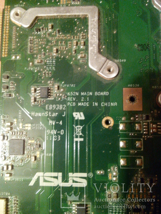 Материнская плата ноутбука ASUS K52N, фото №8