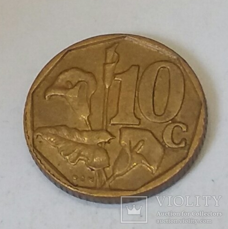 Південно-Африканська Республіка 10 центів, 1999, фото №2