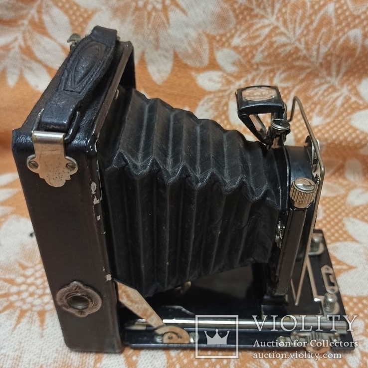 Немецкая камера Объектив Meyer-Görlitz Trioplan 1:4.5 F=10cm, фото №4