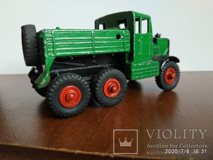 Кран эвакуатор dinky supertoys 60-х, фото №5