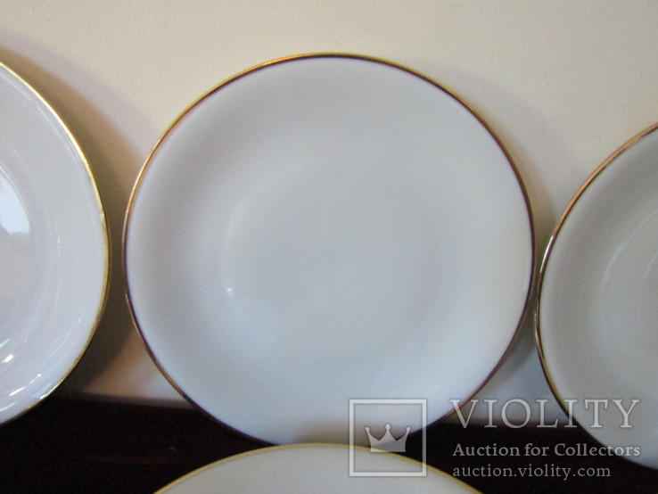 Антикварные тарелки фарфор клеймо Oscar Schaller &amp; Co. Германия 1935 -50 г.г., фото №7