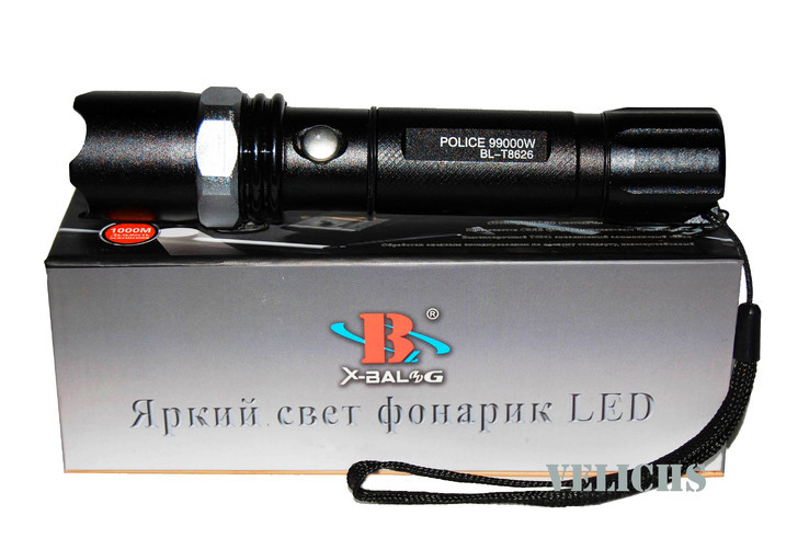 Фонарик аккумуляторный POLICE BL-T8626 990000 W, numer zdjęcia 6