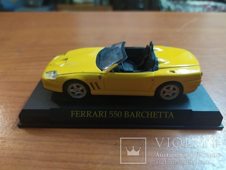 Модель машинки FERRARI 550 BARCHETTA