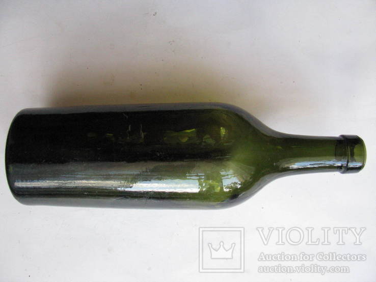 Бутылка зеленое стекло, фото №2
