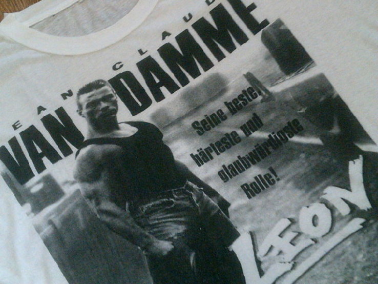 Van Damme,C.Norris,Uncle Sam - белые футболки разм.56, фото №11