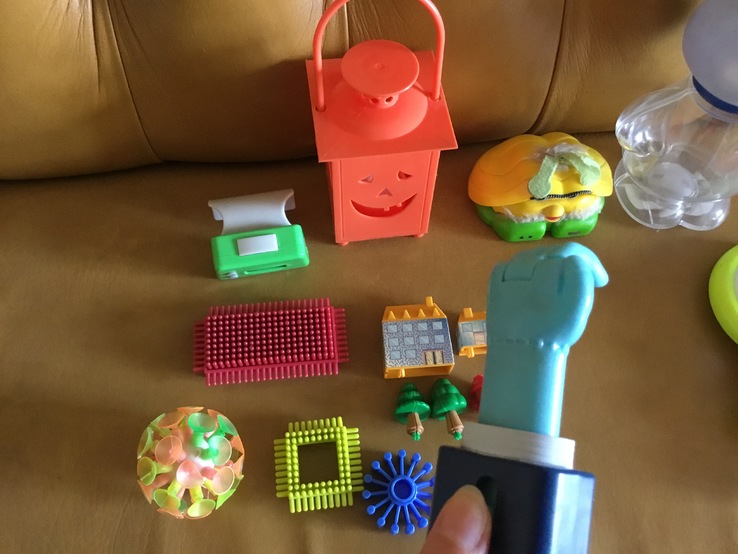 Набор игрушек: вентилятор, лампа, копилка и др., фото №5