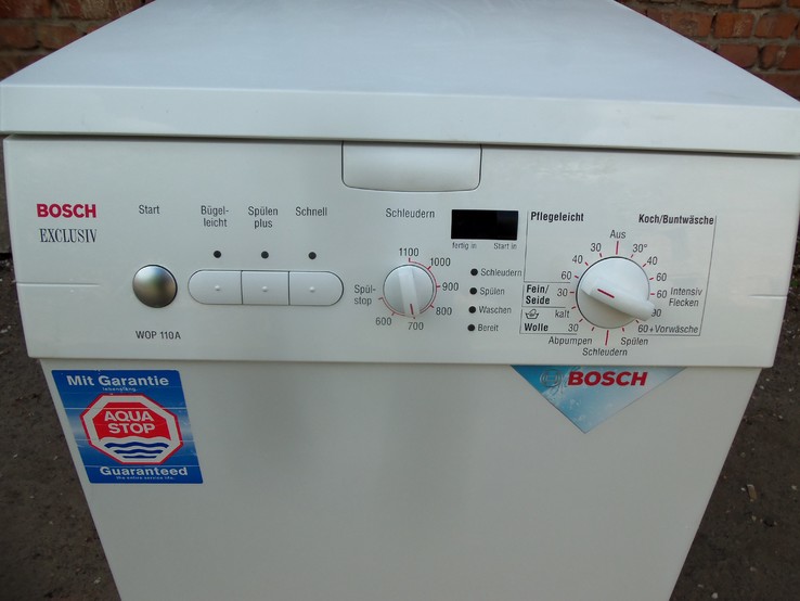 Пральна машина BOSCH EXCLUSIV  WOP 110A   з Німеччини, numer zdjęcia 3