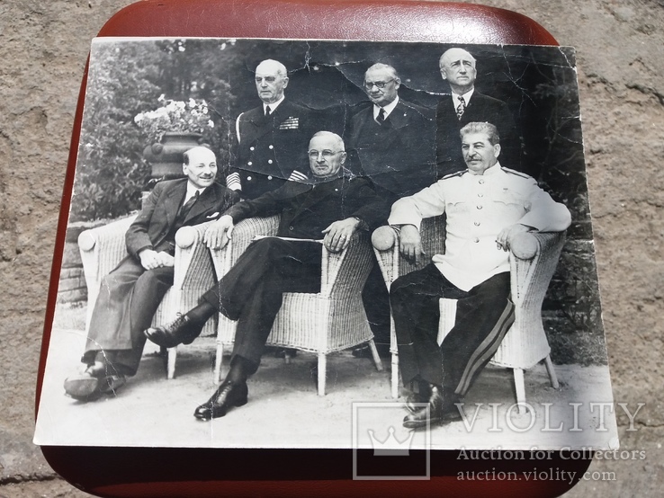 Участники Потсдамской конференции. 1945 год., фото №13