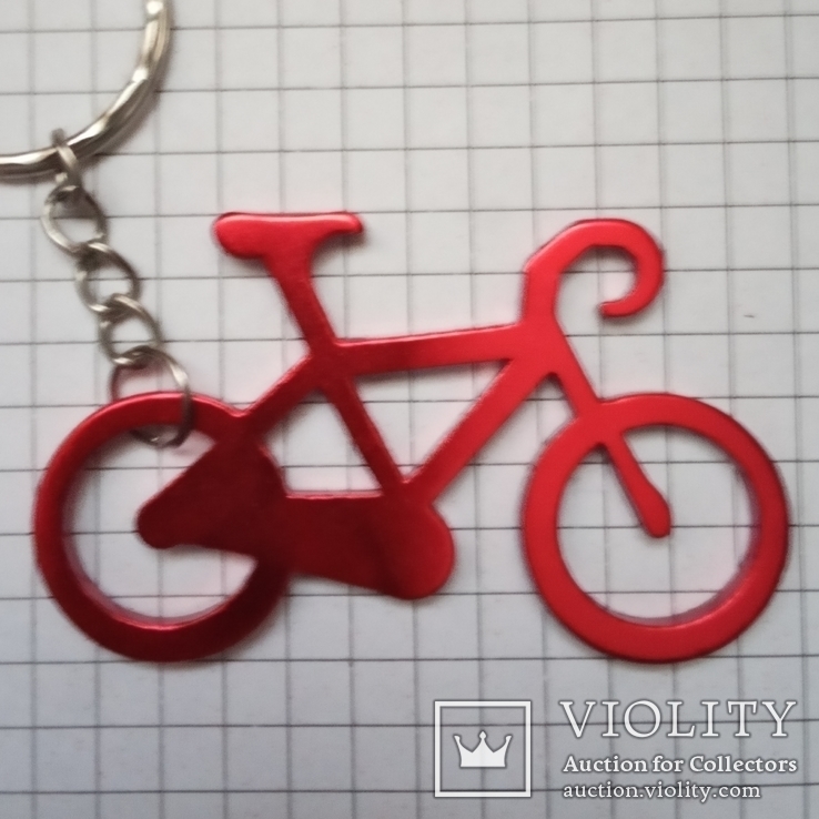 Брелок "Красный велосипед", фото №5