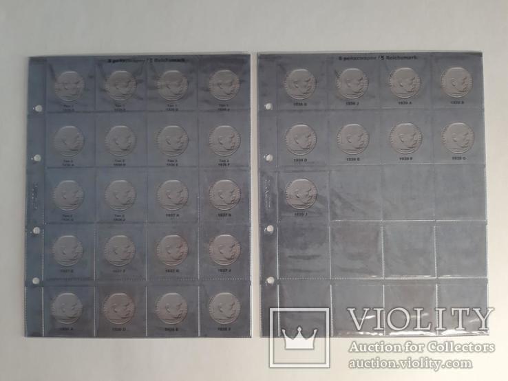 Альбом-каталог для монет Германии 1933-1945гг. (3-й Рейх), с МД., фото №3