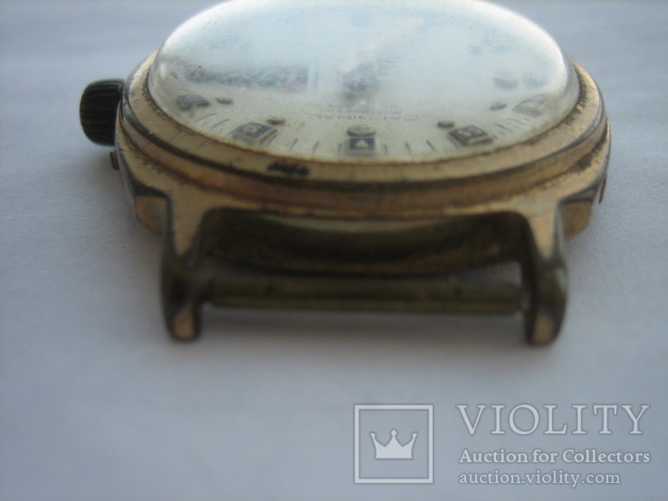 Часы CARDINAL позолота AU5 календарь, фото №6