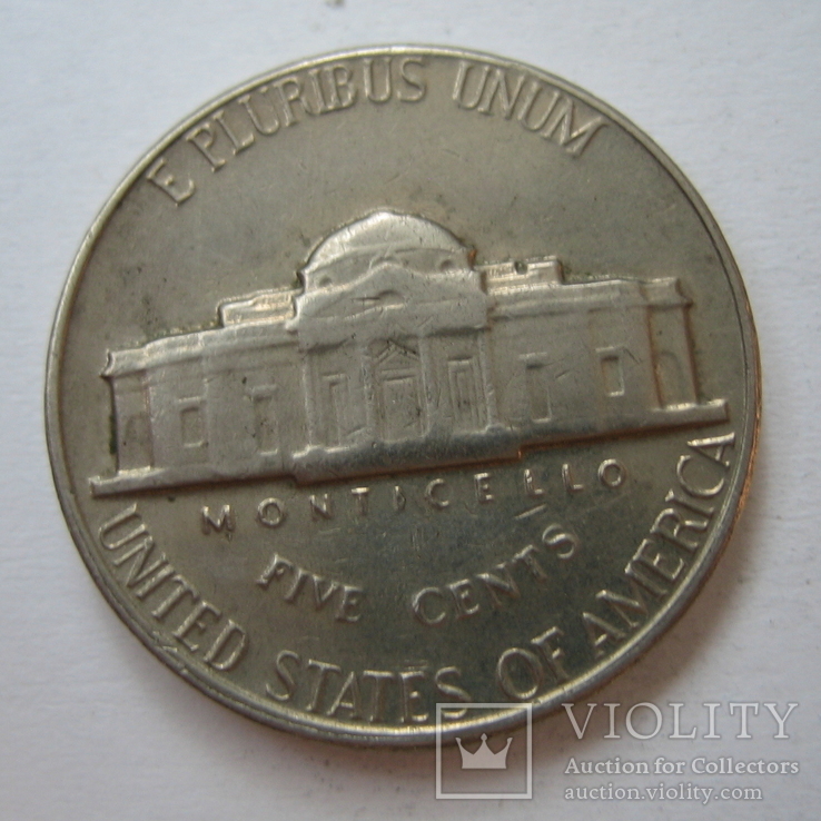 США 5 центов 1969 года. D, фото №6