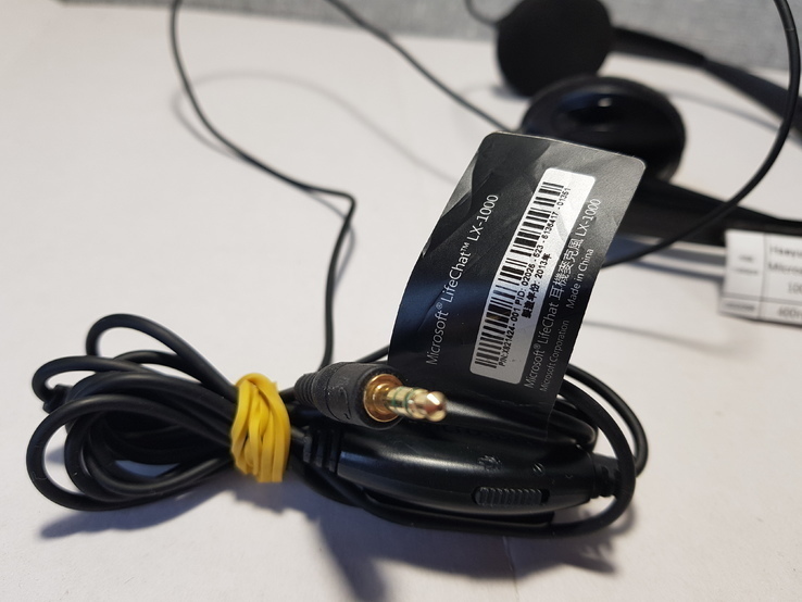 Наушники  Microsoft LX-1000 с микрофоном Оригинал с Германии, фото №5