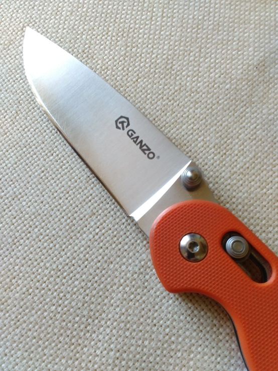 Нож для туриста -  Ganzo G727M Orange, photo number 2