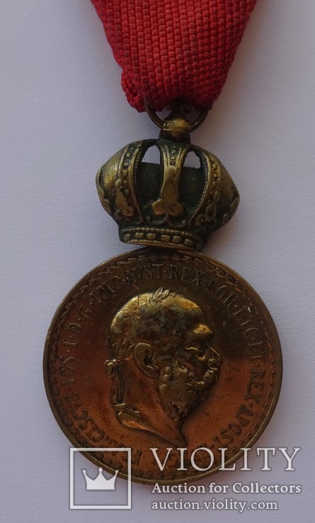 Медаль, Австор-Венгрия,, фото №2