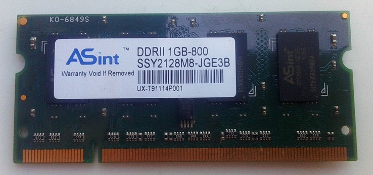 Оперативка DDR2 1GB, фото №2