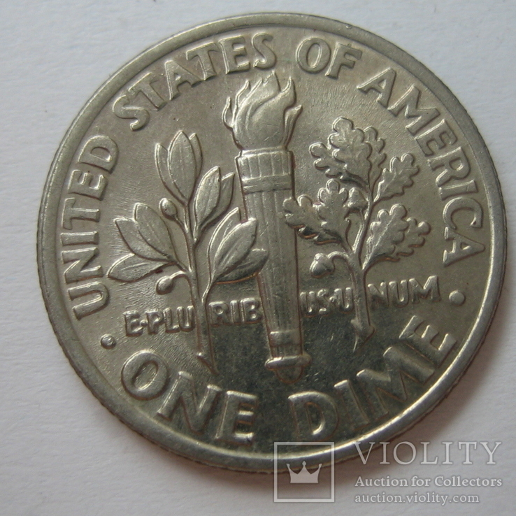 США 10 центов 1994 года.P, фото №6