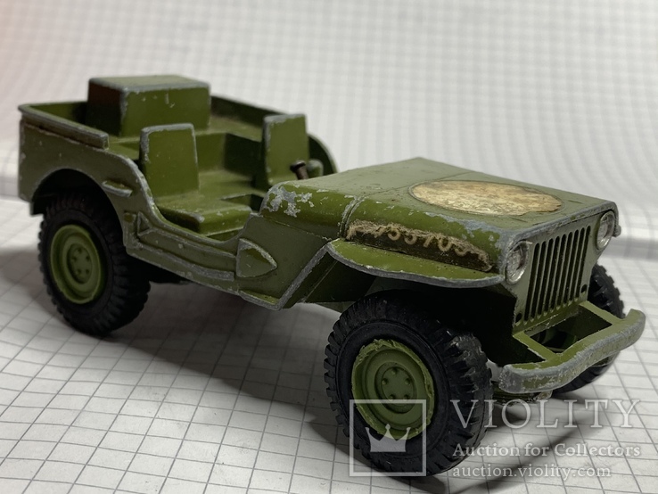  DINKY TOYS England Made US Military JEEP Diecast model - W69