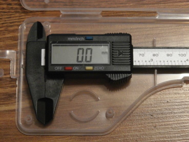 Штангенциркуль электронный 0-150 мм с глубименомером LCD Микрометр Carbon, photo number 5