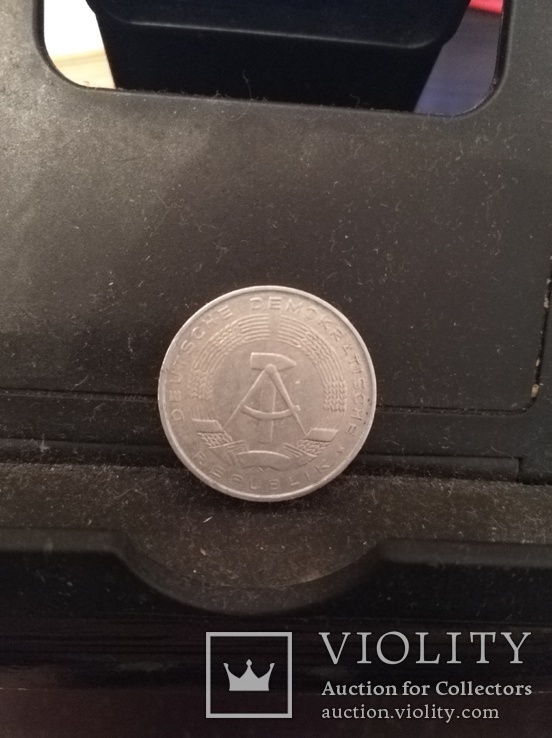 Германия ГДР 10 Pfennig 1971год., фото №3