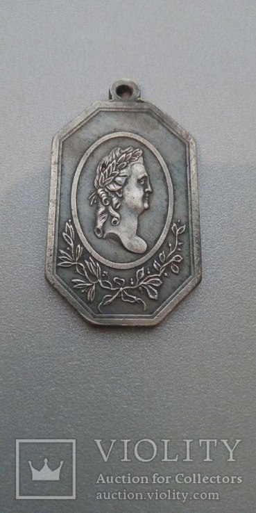 Медаль За службу и храбрость Мир с Швецией 1790 года копия