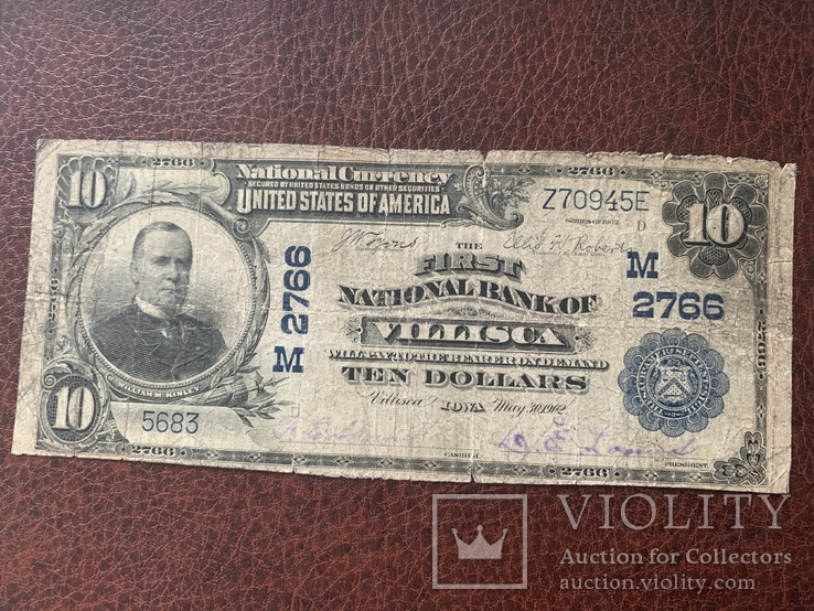 10 доларів / доларов 1902